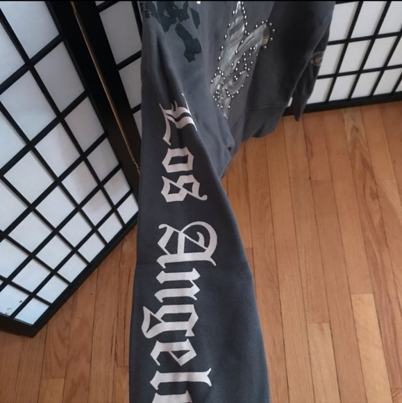 Rare vintage SMET studded hoodie - Picture 3 of 7